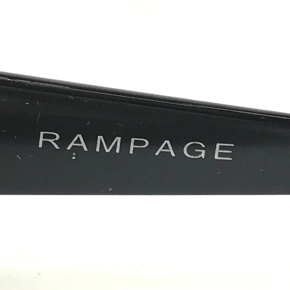 Rampage Sunglasses RS10009 GRY-35 Black Brown Cat Eye Frames with Purple Lenses
